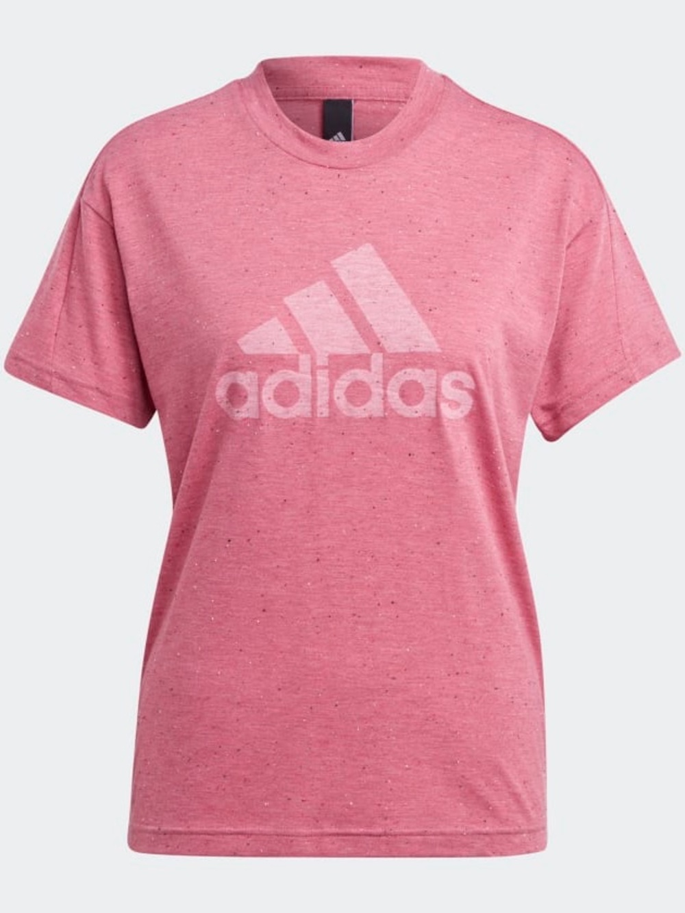 Adidas Future Icons Winners 3.0 Short Sleeve Tee Size XS Pink Strata